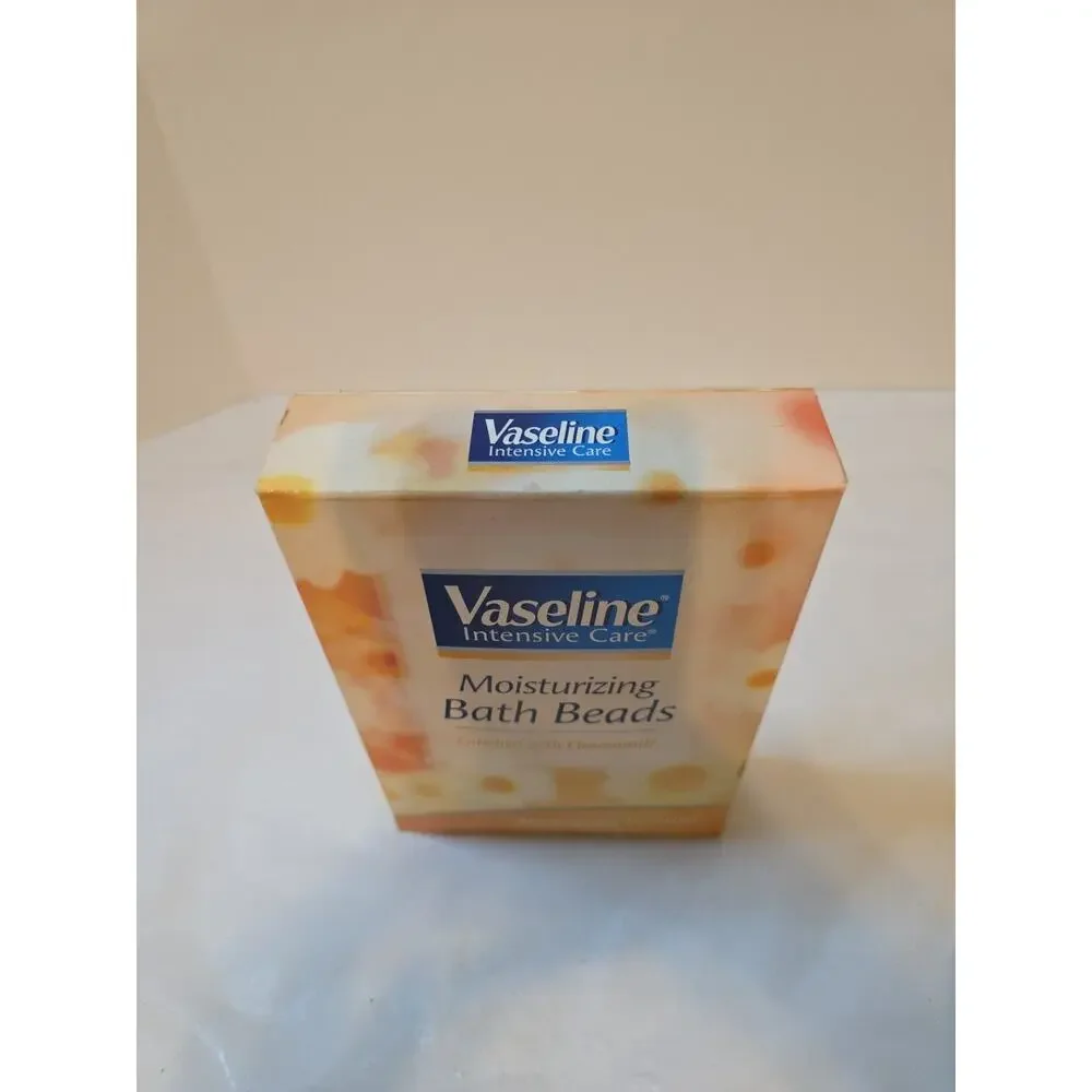 New VASELINE Peaceful Orchard with Chamomile Intensive Care Bath Beads 24 oz